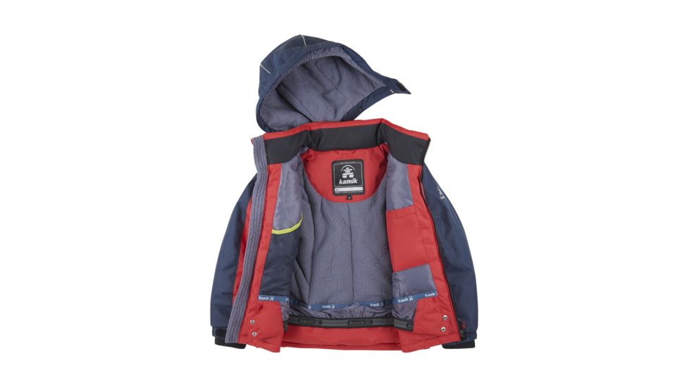 Kamik Hudson - Boys, Red Charcoal, 6, V66871-RCH-6YR-B