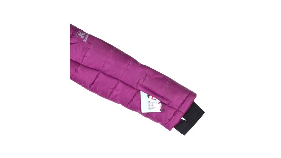 Kamik Leona 2 Mini Ripstop Jacket- Girls, Berry, 7, V66876-BEZ-7YR-G