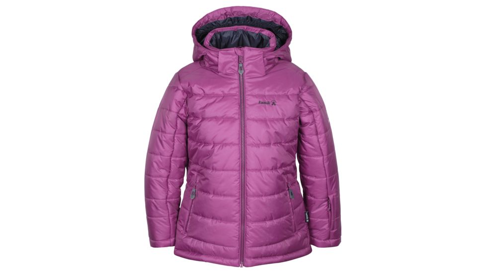 Kamik Leona 2 Mini Ripstop Jacket- Girls, Berry, 7, V66876-BEZ-7YR-G