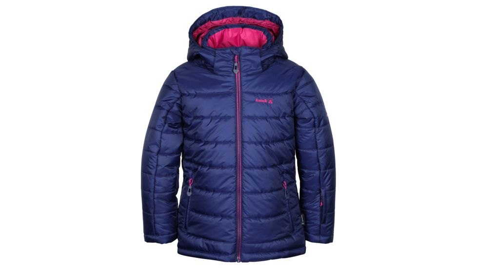 Kamik Leona 2 Mini Ripstop Jacket- Girls, Navy, 10, V66876-NVY-10YR-G