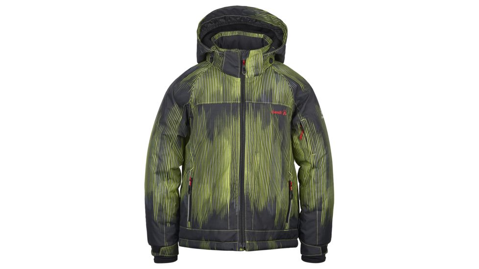 Kamik Rusty - Bamboom - Boys, Leaf Black, 7, V66866-LB1-7YR-B