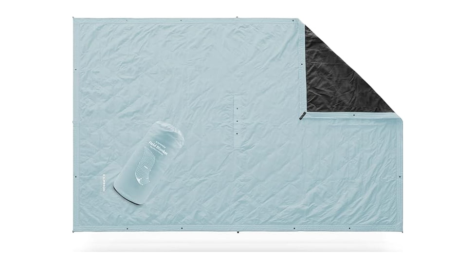 Kammok Field Blanket Outlet 6BECA19D, Lightly Used, Mist Blue, OLUFieldBlanketMSTBLU