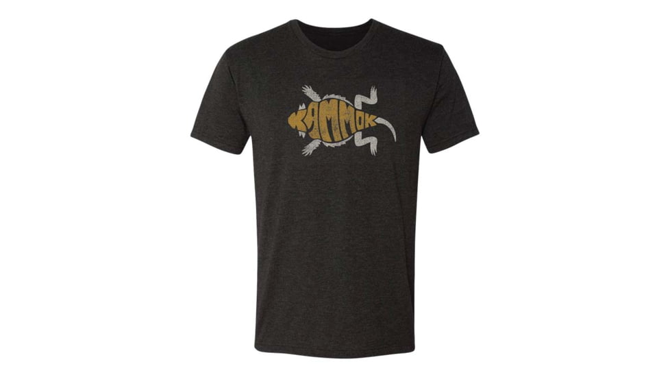 Kammok Horny Toad Tee, Vintage Black, horny-toad-tee