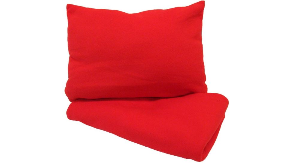 Kamp-Rite Pillow &amp; Blanket Set, Red 2160231