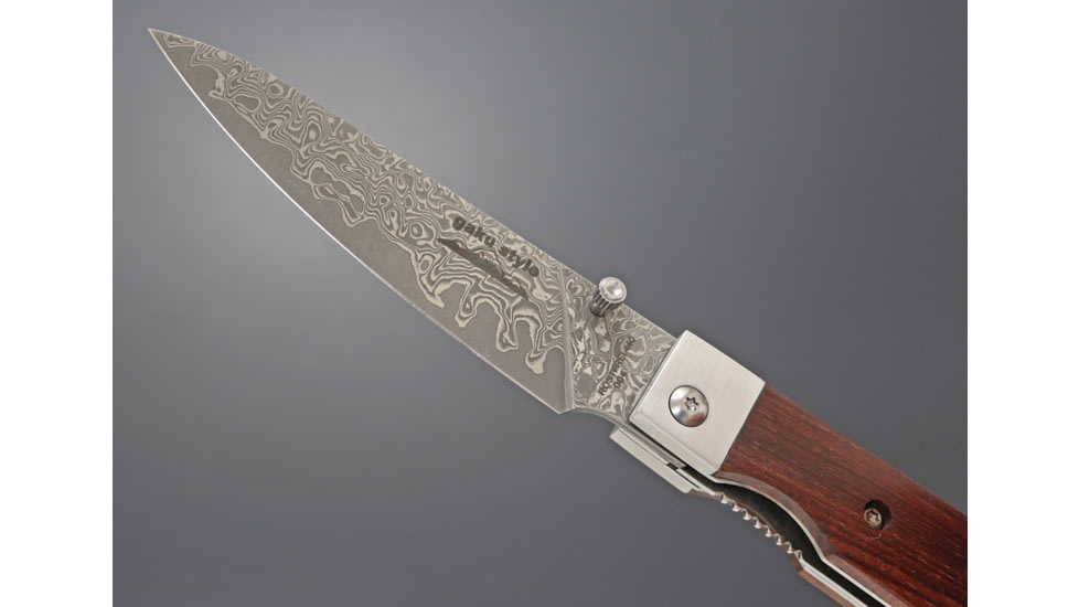 Kanetsune Petty Linerlock Damascus, KCGA004D