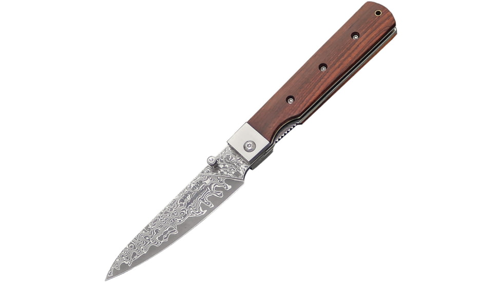 Kanetsune Petty Linerlock Damascus, KCGA004D