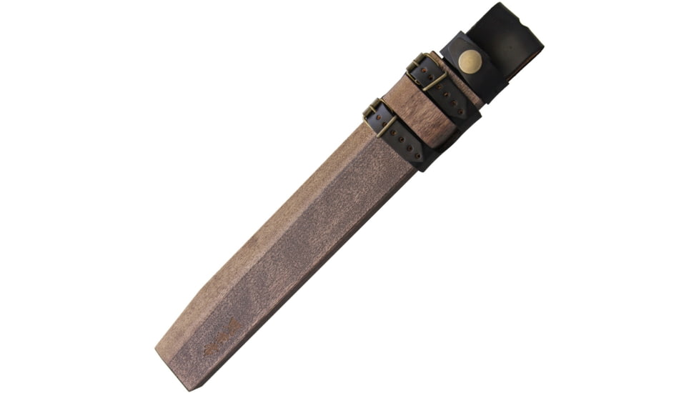 Kanetsune Yama Zakura 240 Kitchen Knives, 15.25in Overall, 9.5in Blue Steel Blade, Cherry Wood Handle, SS Guard, Magnolia Wood Sheath, KB-160
