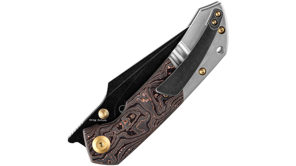 Kansept Knives Fenrir Linerlock Copper CF