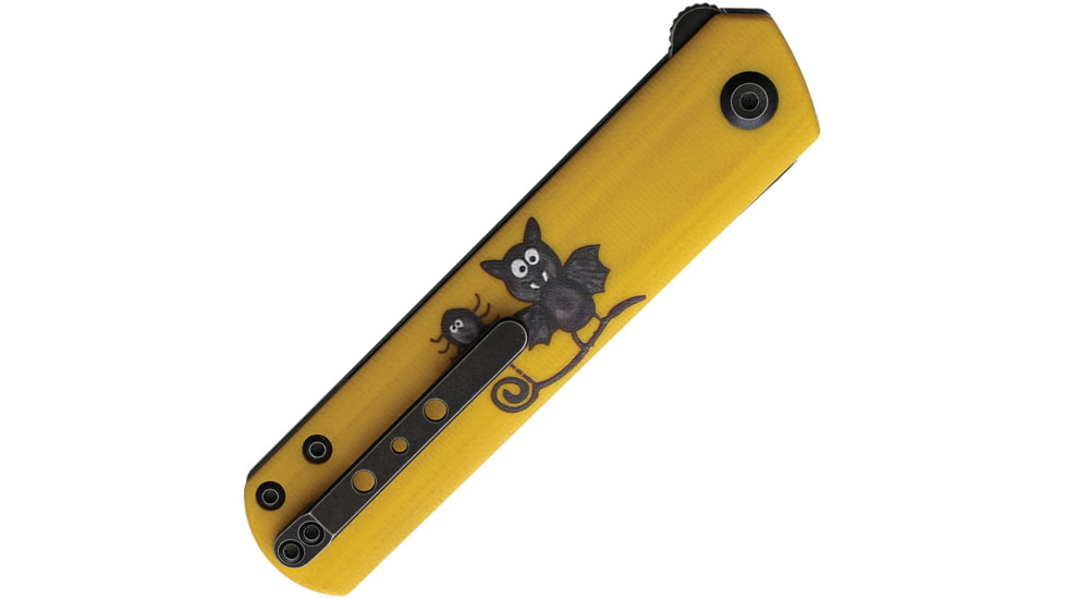 Kansept Knives Foosa Folder Yellow Bat