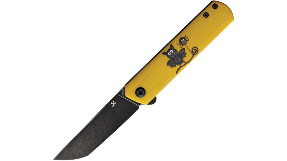 Kansept Knives Foosa Folder Yellow Bat