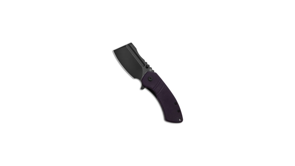 Kansept Knives Kansept Knives M+ Korvid Liner Lock Knife Purple G-10 3.1" Black SW T2030B5U, Purple, 154CM, adult, BHQ-210879