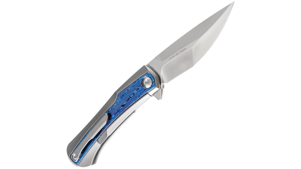 Kansept Knives Kratos Framelock Timascus