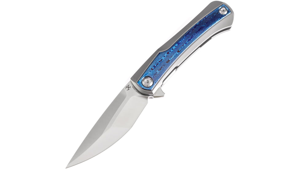 Kansept Knives Kratos Framelock Timascus