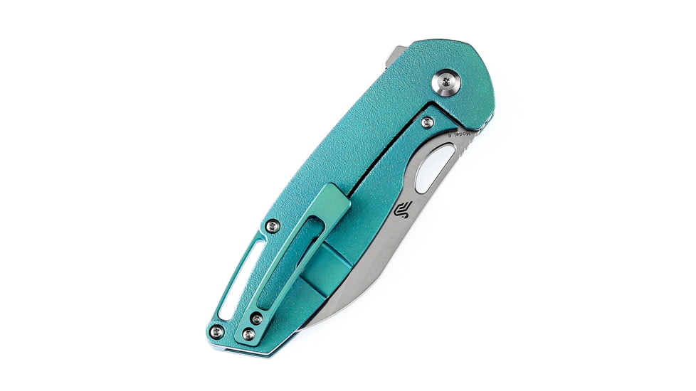 Kansept Knives Model 6 Framelock Orange Peel K1022B7