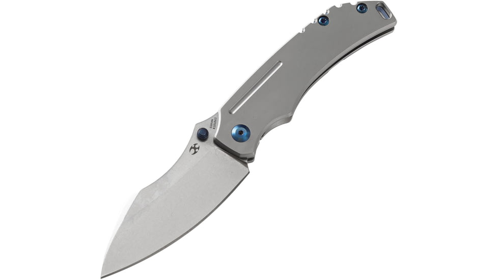 Kansept Knives Pelican EDC Framelock Folding Knife, Titanium handle, K1018A3