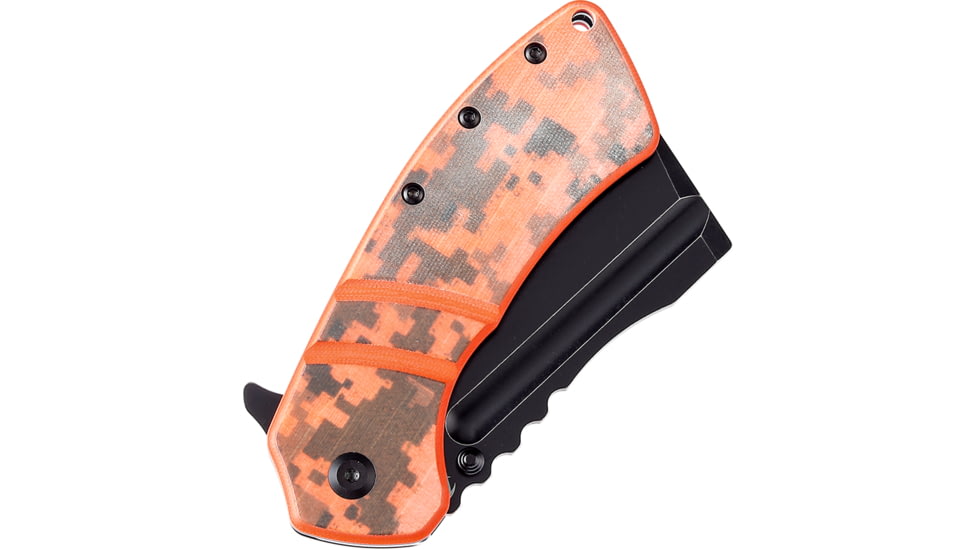 Kansept Knives XL Korvid Linerlock Org Camo
