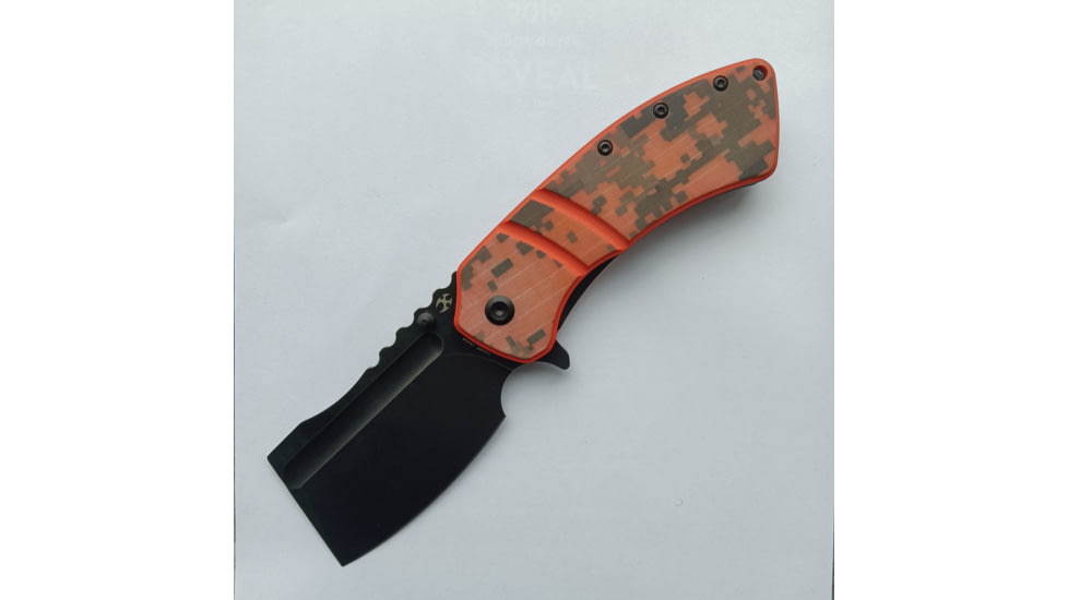 Kansept Knives XL Korvid Linerlock Org Camo