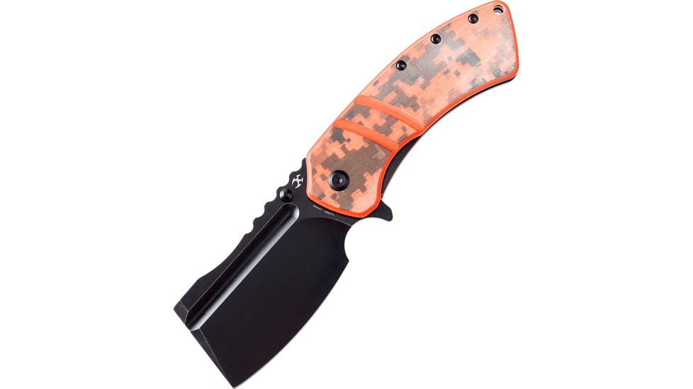 Kansept Knives XL Korvid Linerlock Org Camo