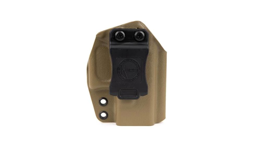 Kaos Concealment Holsters Fusion 2.0 P80 Glock 9/40 Holster, FDE, Small, KF2-GLOCKP80-FDE-RL