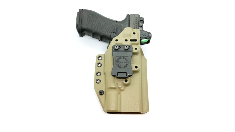 Kaos Concealment Holsters Fusion Torch M&amp;P 9/40 Fire Torch Holster, Surefire X300, FDE, Small, KL2-MPFIREX300-FDE-RL