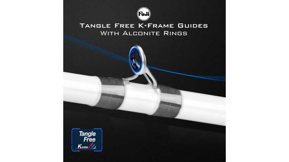 Kast King Assegai Technique Bass Fishing Rods, 610 / Fast-Medium-The Jerk-1PC, KKRDCSTASG610TJ1