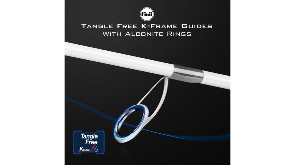 Kast King Assegai Technique Bass Fishing Rods, 610 / Fast-Medium-The Jerk-1PC, KKRDCSTASG610TJ1