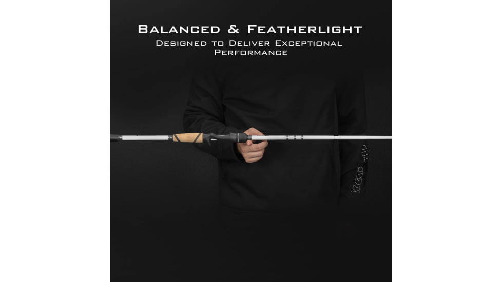 Kast King Assegai Technique Bass Fishing Rods, 610 / Fast-Medium-The Jerk-1PC, KKRDCSTASG610TJ1