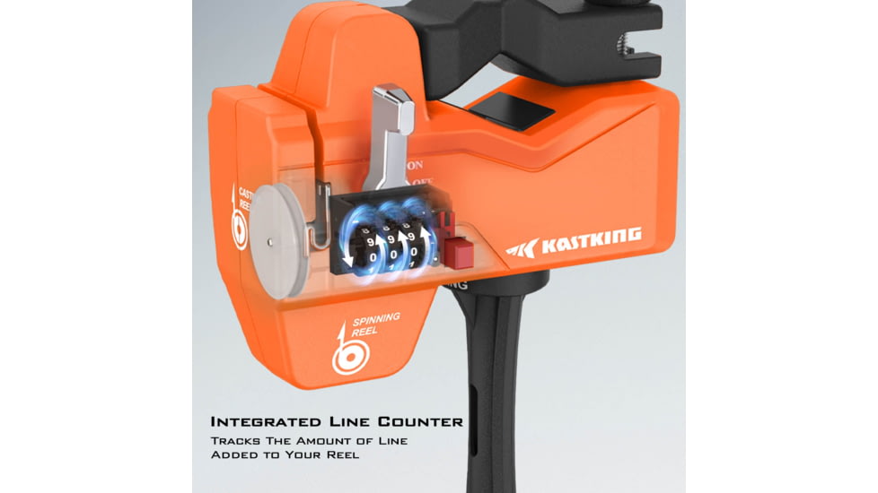 Kast King Kalibrate Line Spooler, Orange/Black, KKTALIMSPLKBLCOR