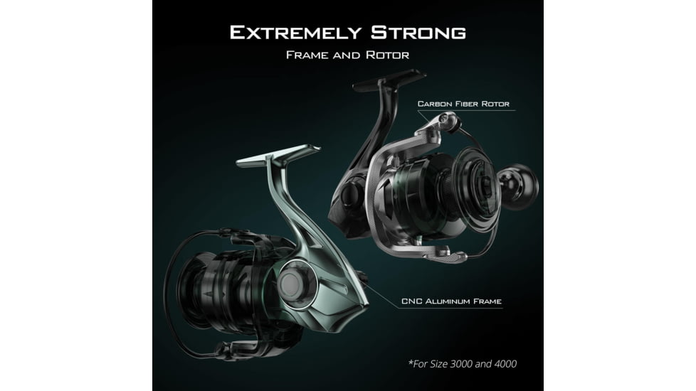 Kast King Kapstan Elite High Speed Saltwater Spinning Reel, 6.2:1, 13.9oz, KKRLSPNKPEHSS30