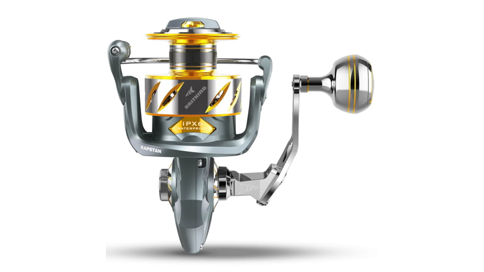 Kast King Kapstan Elite Saltwater Spinning Reel, 5.7:1, 13.9oz, KKRLSPNKPS30GM