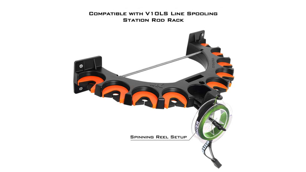 Kast King Line Boss, White, 5pk, 8in, KKTALIMACCLB8WH5