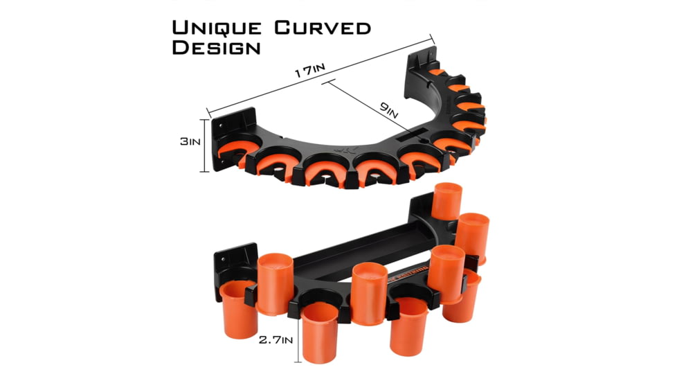 Kast King V10LS Spooling Station and Rod Rack, Orange/Black, KKTAROMRRV10LSOR