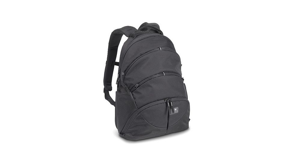 Kata Digital Rucksack, Black - DSLR w/ Mounted Lens, 3-4 Extra Lenses, Flash, 15.4in Laptop