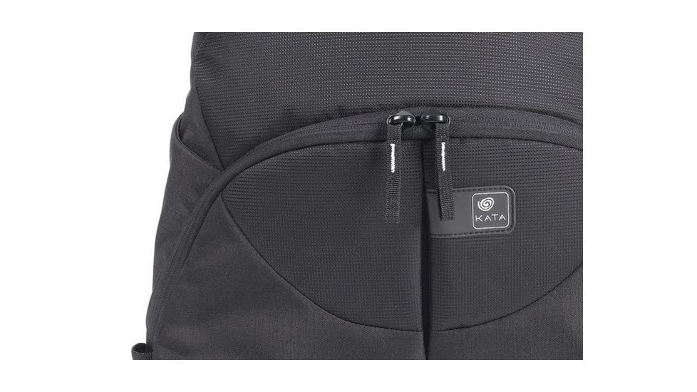 Kata Digital Rucksack, Black - DSLR w/ Mounted Lens, 3-4 Extra Lenses, Flash, 17in Laptop