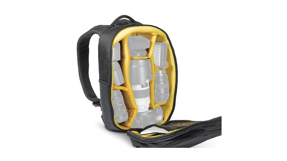 Kata DL Gearpack 100 Backpack - Pro DSLR with 70-200 Lens Attached, 3 Lenses, Flash, Gear