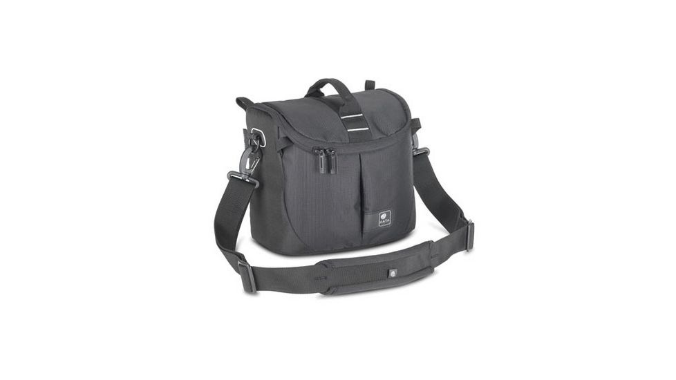 Kata DL LITE Shoulder Bag 441, Black - Pro DSLR w/ Mounted Lens and 2-3 Lenses, Flash, Accessories