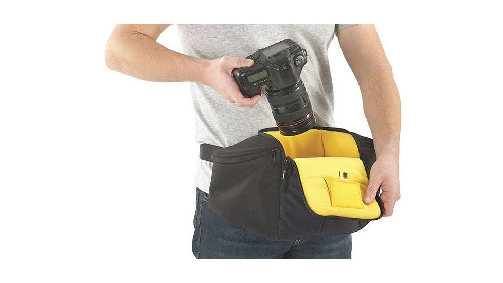 Kata HandsFree-495 DL Waist Pack - Black for DSLR w/ 4 Midrange Lenses