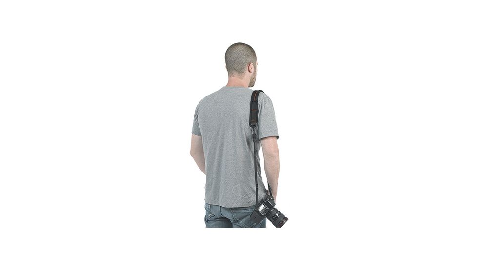 Kata Pro-Light Camera Strap In Use On Shoulder