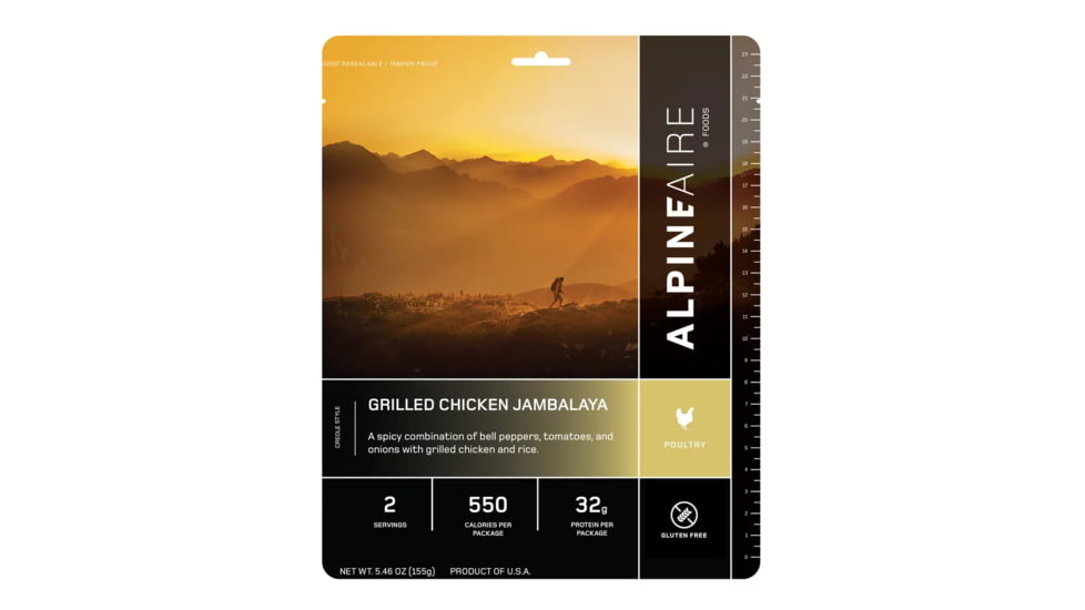 Katadyn Alpine Aire Foods Grilled Chicken Jambalaya, 62315