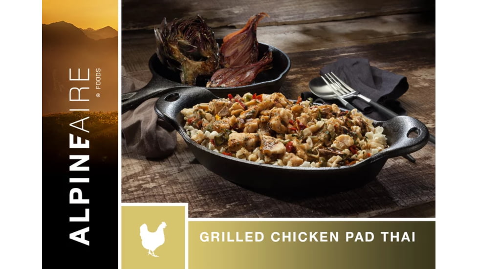 Katadyn Alpine Aire Foods Grilled Chicken Pad Thai, 60330