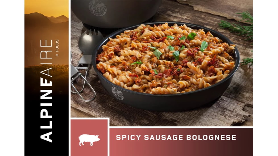Katadyn Alpine Aire Foods Spicy Sausage Bolognese, 60650