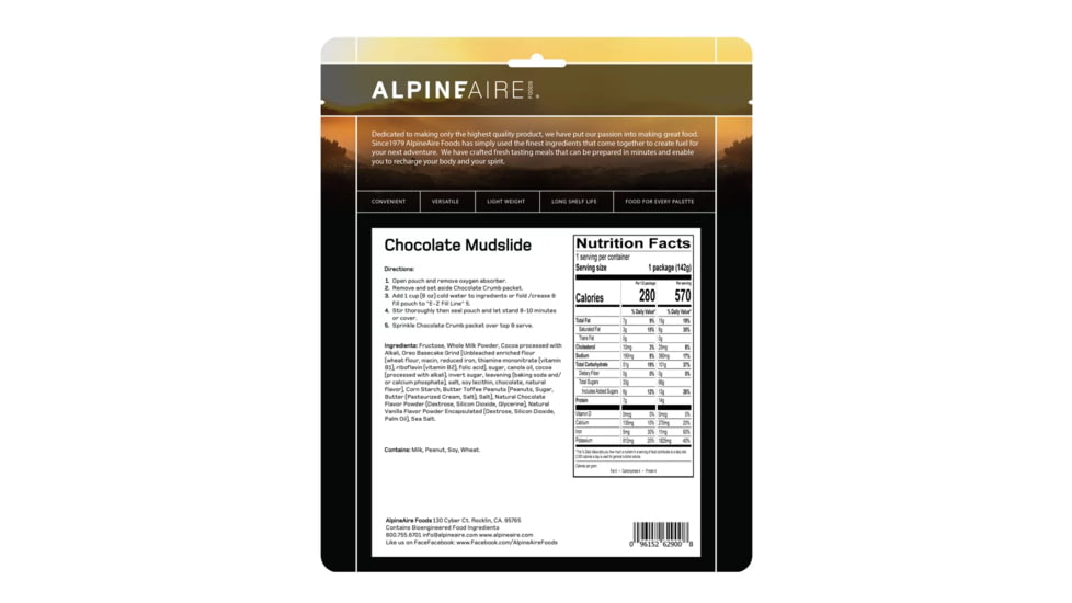 Katadyn Chocolate Mudslide, One Size, 62900