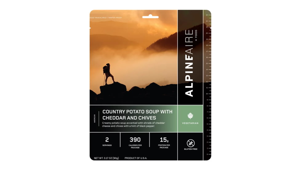 Katadyn Country Potato Soup w/ Cheedar and Chives, 2 Servings, 62120