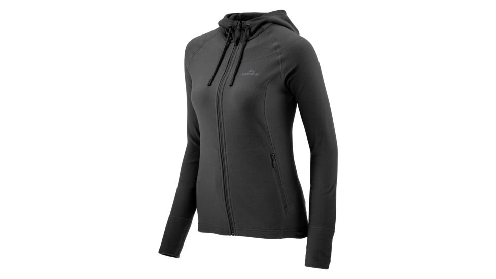 Kathmandu Arenha Hooded Jacket - Womens, Black/Black, 8, 14010/891/8