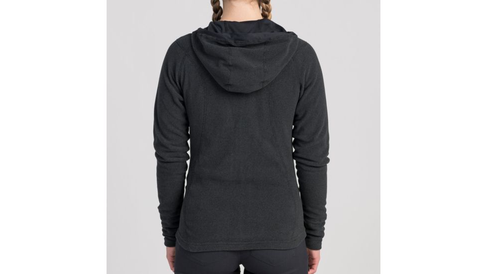 Kathmandu Arenha Hooded Jacket - Womens, Black/Black, 8, 14010/891/8