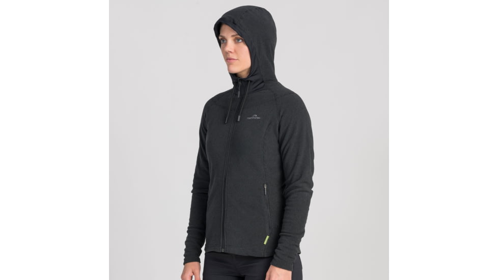 Kathmandu Arenha Hooded Jacket - Womens, Black/Black, 8, 14010/891/8