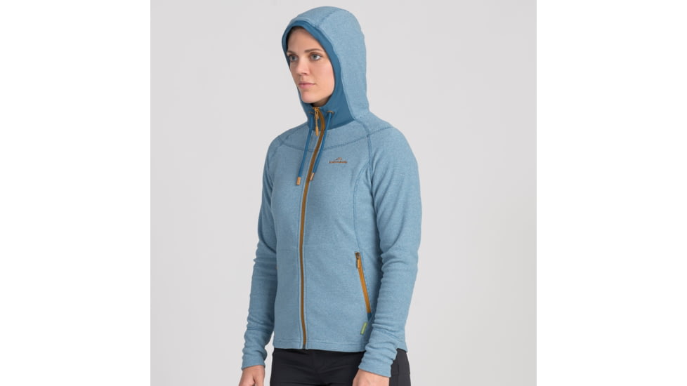 Kathmandu Arenha Hooded Jacket - Womens, Deep Sea Blue/Pumice, 8, 14010/NCJ/8