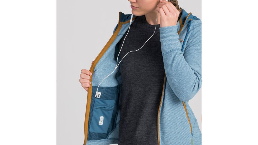 Kathmandu Arenha Hooded Jacket - Womens, Deep Sea Blue/Pumice, 8, 14010/NCJ/8