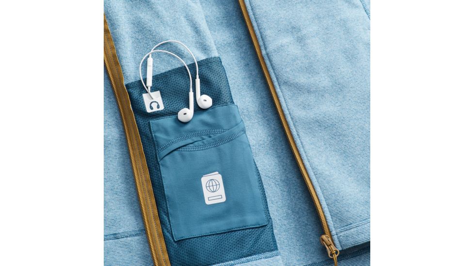 Kathmandu Arenha Hooded Jacket - Womens, Deep Sea Blue/Pumice, 8, 14010/NCJ/8