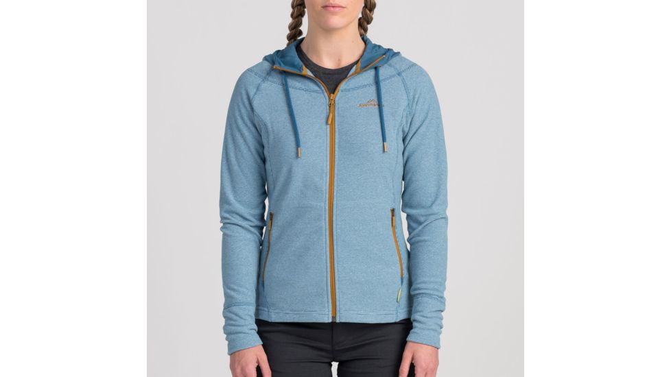 Kathmandu Arenha Hooded Jacket - Womens, Deep Sea Blue/Pumice, 8, 14010/NCJ/8